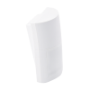 detector de movimiento pasivo / doble tecnologia (microondas y pir) / altura de montaje 0.8m a 2.7 m ajustable / estándar cableado / 100% exterior / compatible con cualquier panel de alarma