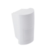 detector de movimiento pasivo / inalambrico (alimentación) / altura de montaje 0.8m a 2.7 m ajustable / 100% exterior / compatible con cualquier panel de alarma