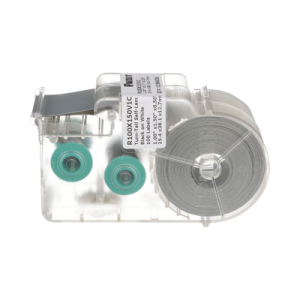 casete de 100 etiquetas autolaminadas turn tell, con rotación para mejor visibilidad, para cables de redes de cobre o fibra Óptica, de 5.5 a 7.1 mm de diámetro