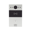 videoportero de 1 botón / lector de tarjetas mifare y prox em / notificación a app / 100% en la nube / notificación por llamada telefónica / sip / onvif / ip65 / cámara 2mp / panel de aluminio / control de 2 puertas