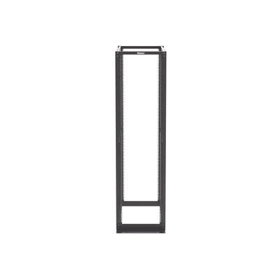 rack de cuatro postes estándar de 19", rieles con orificio para tuerca enjaulada, profundidad máxima de 41.5 in, 45 unidades de rack, color negro rack de cuatro postes estándar de 19", rieles con orificio para tuerca enjaulada, profundidad máxima de 41.5 in, 45 unidades de rack, color negro