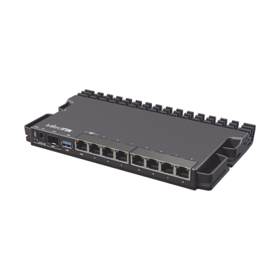 (rb5009ug+s+in) routerboard, cpu 4 núcleos, 8 puertos gigabit, 1 sfp+, solo routeros v7 (rb5009ug+s+in) routerboard, cpu 4 núcleos, 8 puertos gigabit, 1 sfp+, solo routeros v7