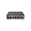 (hex s) router dual core, 5 puertos gigabit, 1 puerto sfp, poe in, poe out