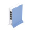 (hap lite tc) 4 puertos fast ethernet, wi fi 2.4 ghz 802.11 b/g/n y base tipo torre