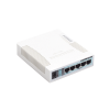 routerboard, 5 puertos gigabit ethernet, 1 puerto usb, wifi 2.4 ghz 802.11b/g/n, antena de 2.5 dbi hasta 1w de potencia