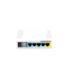 routerboard, 5 puertos fast, 1 puerto usb, wifi 2.4 ghz 802.11 b/g/n, gran cobertura con antena 2.5 dbi, hasta 1 watt de potencia