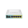 (hex poe) routerboard 5 puertos gigabit ethernet poe 802.3at, 1 puerto usb