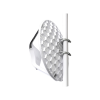 (lhg 2) cliente en 2.4 ghz (2412 2485 mhz), antena integrada 18 dbi, hasta 316 mw de potencia