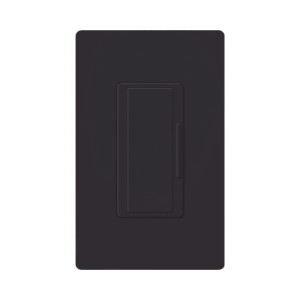 atenuador (dimmer) auxiliar de pared, compañero de atenuadores multilocación color negro