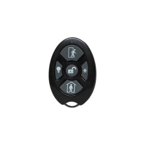 alula control remoto de seguridad cinco botones / compatible con automatización del hogar / encriptación inalámbrica / indicador de batería baja
