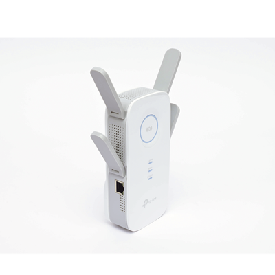repetidor / extensor de cobertura wifi ac, 2600 mbps, doble banda 2.4 ghz y 5 ghz, con 1 puerto 10/100/1000 mbps, 4 antenas externas repetidor / extensor de cobertura wifi ac, 2600 mbps, doble banda 2.4 ghz y 5 ghz, con 1 puerto 10/100/1000 mbps, 4 antenas externas