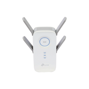 repetidor / extensor de cobertura wifi ac, 2600 mbps, doble banda 2.4 ghz y 5 ghz, con 1 puerto 10/100/1000 mbps, 4 antenas externas