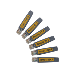 kit de identificadores id remotos del 2 al 7, para uso con microscanner poe