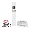 batería de litio hierro fosfato (lifepo4) de 10 kwh, 51.2 vcc, 200 ah, outdoor, instalación a pared