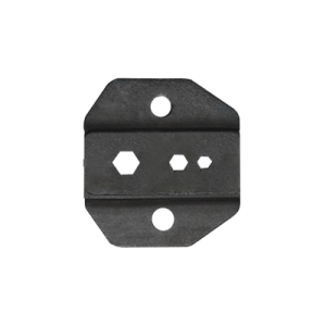 mordaza para plegar conectores de anillo en rg 174/u, rg 188/u, rg 316/u y mini 59/u en tamaños 0.178", 0.128" y 0.068".
