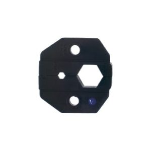mordaza para plegar conectores de anillo en cables lmr 400, 9913, cnt 400 con cavidades 0.118" y 0.429".