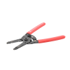 pinzas pela cable y corte para cables calibres del 10 al 22, viene en 6 pulgadas (15.3 cm) de largo.
