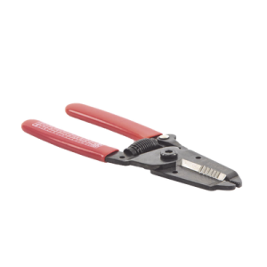 pinzas pelacable y corte para cables en calibre del 20 al 30 awg y 6 pulgadas (15.3 cm) de longitud.