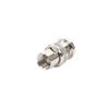 conector bnc macho de rosca para cable lp 142, rg 58/u, rg 142/u, níquel, oro, delrin. .