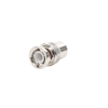 conector bnc macho de rosca para cable lp 142, rg 58/u, rg 142/u, níquel, oro, delrin. .