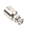 conector bnc macho de rosca para cables con conductor central de awg 11 ó 13 tipo rg 8/u (8237), rg 213/u (8267), rg 214 (8268).