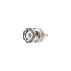 conector bnc macho de anillo plegable para cable lmr 195, rg 58/u, rg 142, níquel/ oro/ teflón.