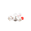 conector bnc macho en Ángulo recto de rosca para lp 195, lp 142, lmr 195, rg 58/u, rg 142/u, plata/oro/teflón.