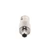 conector bnc hembra de anillo para cables rg 8/x, lmr 240, 9258, níquel/ oro/ delrin.