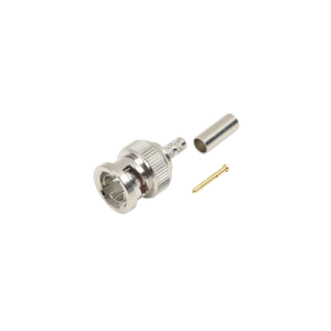 conector bnc macho para mini coaxial 1164a, 8212 (video vigilancia).