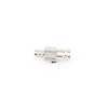 conector bnc hembra de 75 ohm, anillo plegable para cable rg 6/u, níquel/ oro/ teflón.