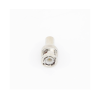 carga coaxial terminal de 75 ohm para cctv, 1/2 watt, en conector bnc macho, níquel/ oro/ delrin.
