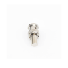 carga coaxial terminal de 75 ohm para cctv, 1/2 watt, en conector bnc macho, níquel/ oro/ delrin.