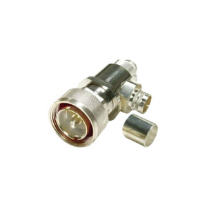 conector din 7 16 macho tipo combo, recto o Ángulo recto, de anillo para lmr 600, plata/ plata/ teflón.