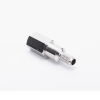conector fme macho de anillo plegable para cable rg 58/u, niquel/ oro/ teflón.