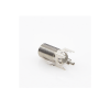 conector f hembra para pcb de montaje vertical, níquel/ estaño/ polietileno.