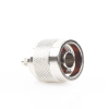 conector n macho de anillo plegable para cables coaxiales lp 142, lp 195, rg 58/u, rg 142/u, lmr 195, níquel/ oro/ teflón.â€‹