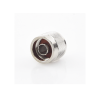 conector n macho coaxial de anillo plegable para cable rg 142/u, niquel/ oro/ teflón.