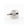 conector n macho coaxial de anillo plegable para cable rg 142/u, niquel/ oro/ teflón.