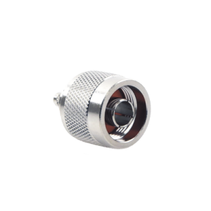conector n macho coaxial de anillo plegable para cable rg 142/u, niquel/ oro/ teflón.
