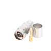 conector n macho hex de anillo plegable para lp600, lmr 600, cnt 600.