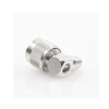 conector n macho en a/r de anillo plegable para cable rg 142/u.