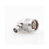conector n macho en a/r de anillo plegable para cable rg 142/u.