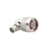 conector n macho en a/r de anillo plegable para cable rg 142/u.