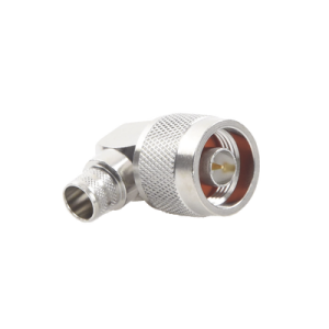 conector n macho en a/r de anillo plegable para cable rg 142/u.