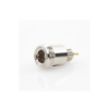 conector n hembra hermético, montaje frontal en 2d plano.