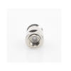 conector n hembra de anillo plegable para cable rg 316, niquel/ oro/ teflón.