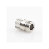 conector n hembra de anillo plegable para cable rg 316, niquel/ oro/ teflón.