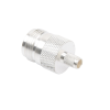 conector n hembra, de anillo plegable para cables lmr 240, rg 8/x, 9258, niquel/oro/teflón.