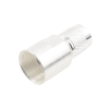conector tnc macho de rosca en 50 ohm para cable lmr 400, 9913, 8214, cnt 400, rg8/u sys, rflash 1113, plata/ oro/ teflón.