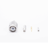 conector tnc macho de anillo plegable para cables rg 174/u, belden 8216.